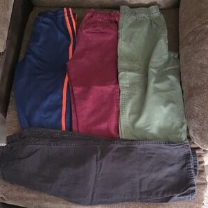 Bundle of Boys Casual Pants in Various Colors